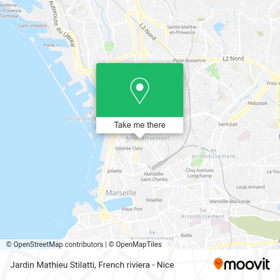 Jardin Mathieu Stilatti map