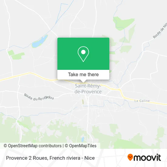 Provence 2 Roues map