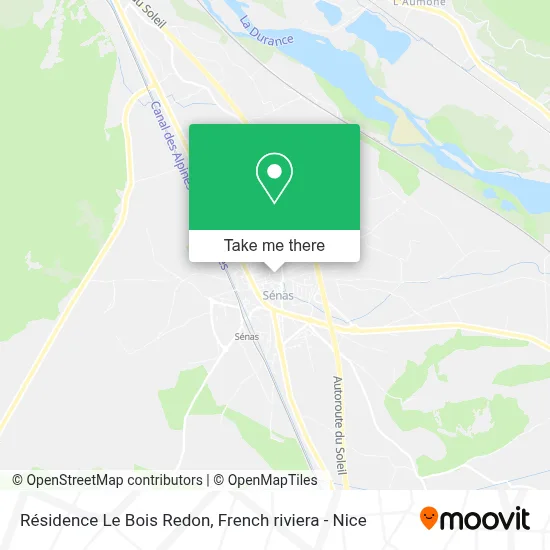 Résidence Le Bois Redon map