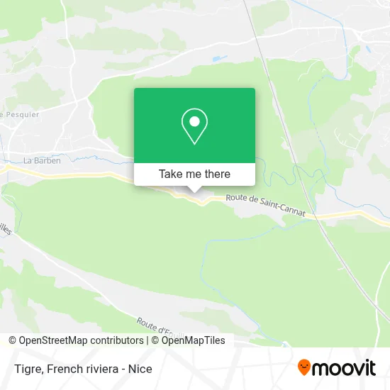 Tigre map