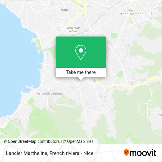 Lancier Martheline map