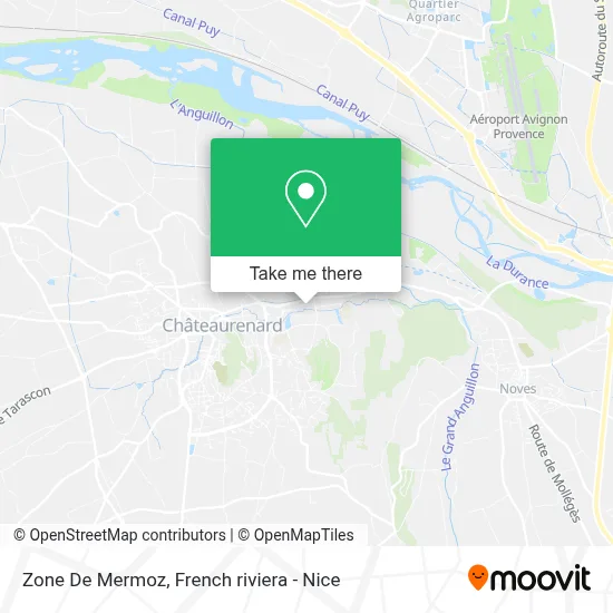 Zone De Mermoz map
