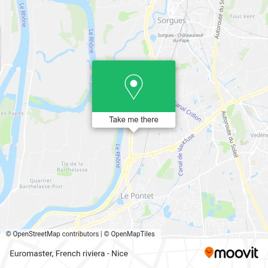 Euromaster map