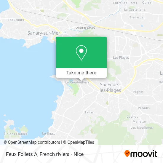 Feux Follets A map