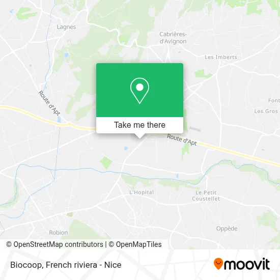 Biocoop map
