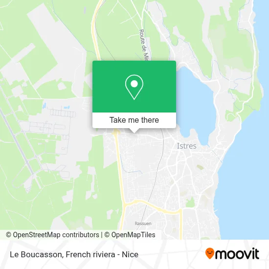 Le Boucasson map