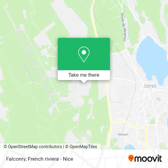 Fauconnerie map