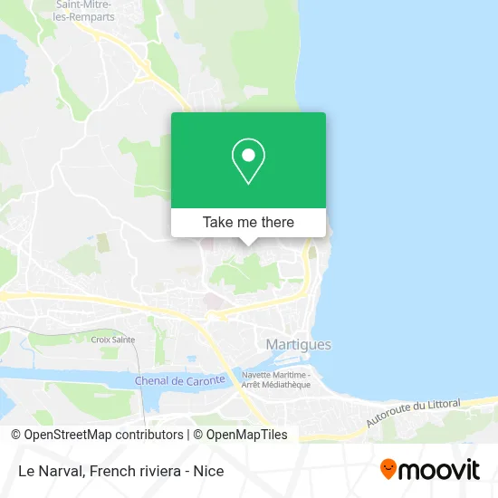 Le Narval map