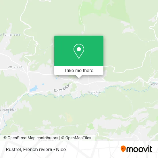 Rustrel map