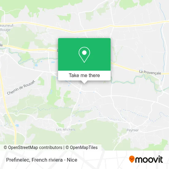 Prefinelec map