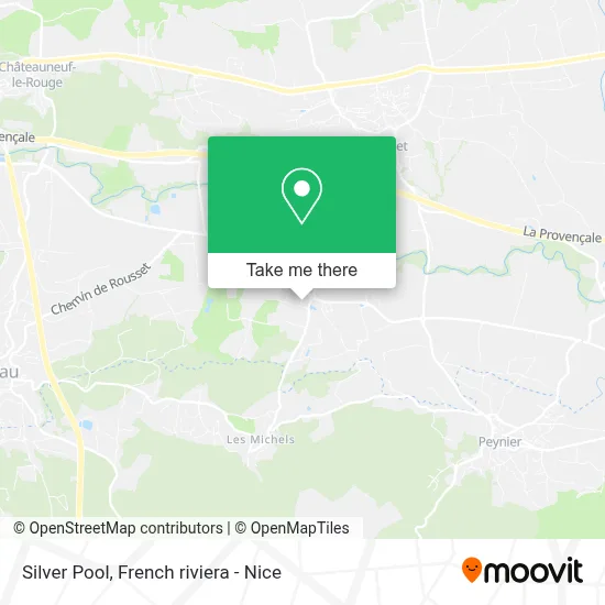 Silver Pool map