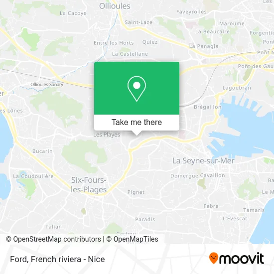 Ford map