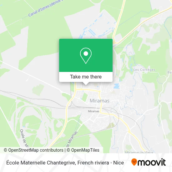 École Maternelle Chantegrive map