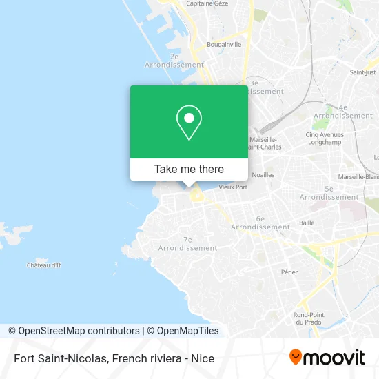 Fort Saint-Nicolas map