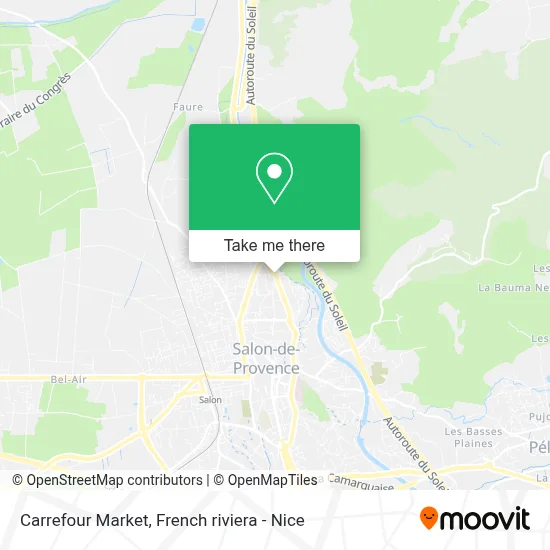 Carrefour Market map