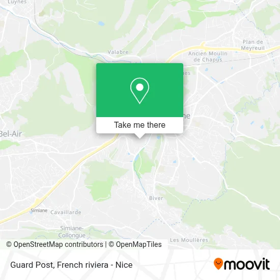 Poste De Garde map