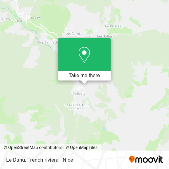 Le Dahu map