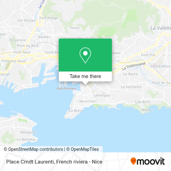 Place Cmdt Laurenti map
