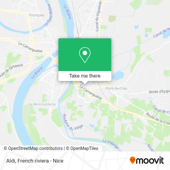 Aldi map
