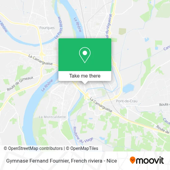 Gymnase Fernand Fournier map