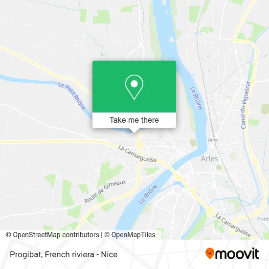 Progibat map