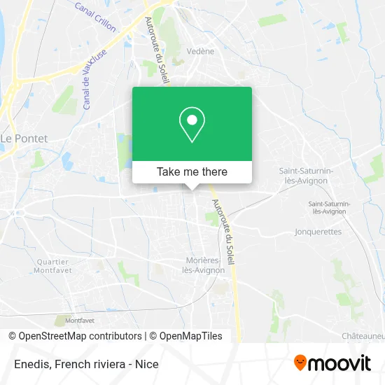 Enedis map