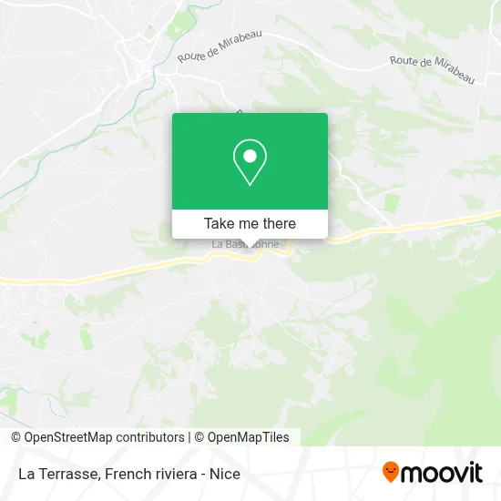La Terrasse map