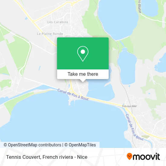 Tennis Couvert map