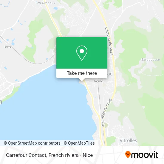 Carrefour Contact map