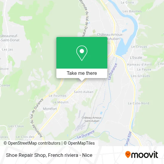 Cordonnerie map