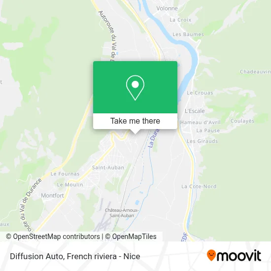 Diffusion Auto map