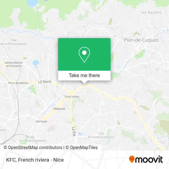 Kfc map