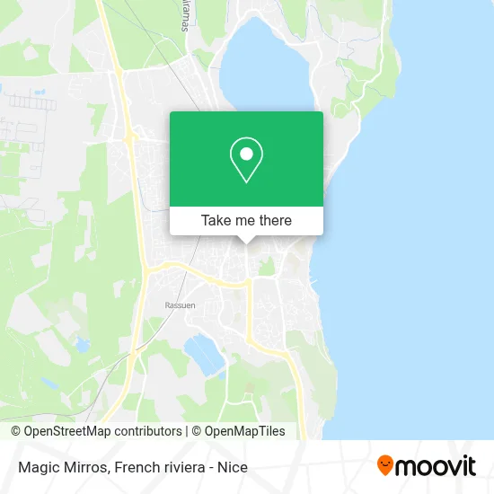 Magic Mirros map