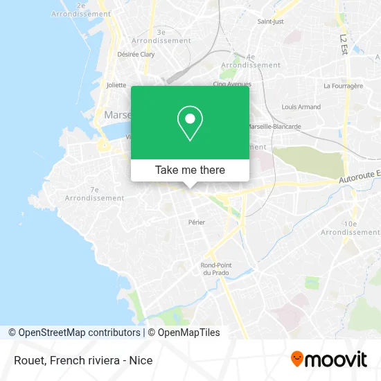 Mapa Rouet