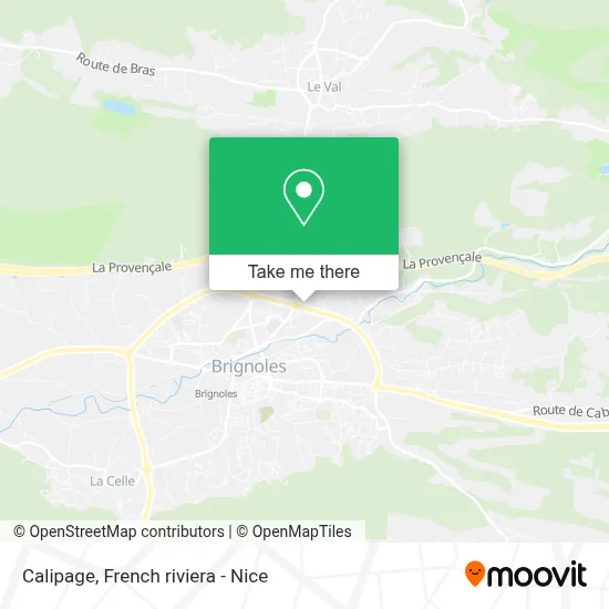 Calipage map
