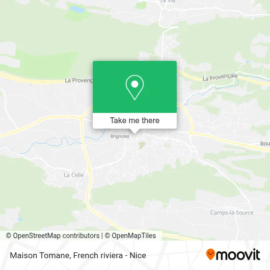 Maison Tomane map