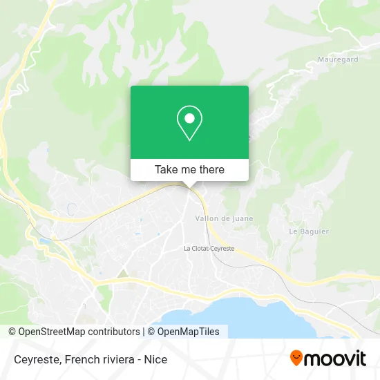 Ceyreste map