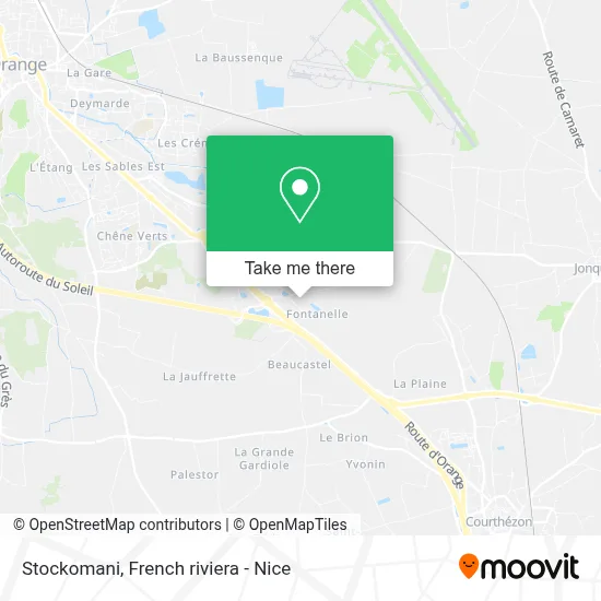 Stockomani map
