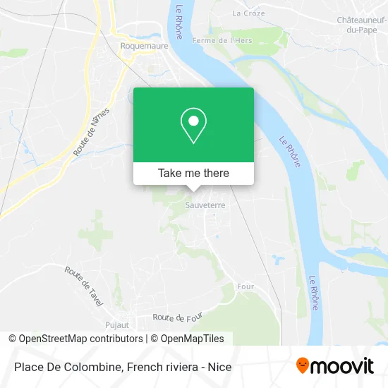 Place De Colombine map