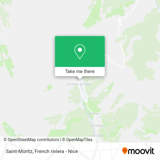 Saint-Moritz map