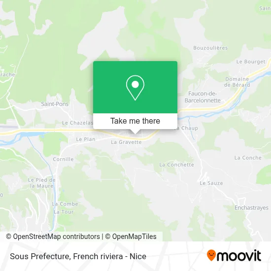 Sous Prefecture map