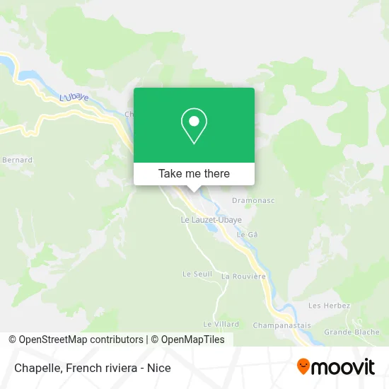 Chapelle map