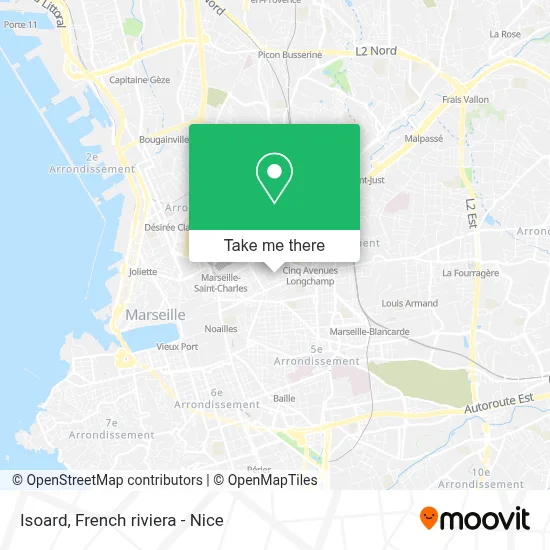 Isoard map