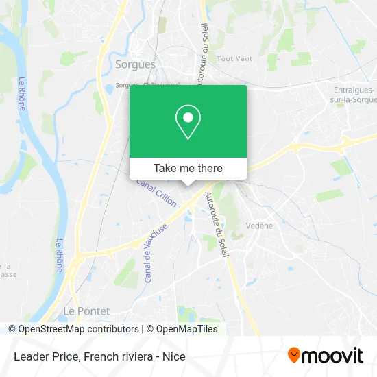 Leader Price map
