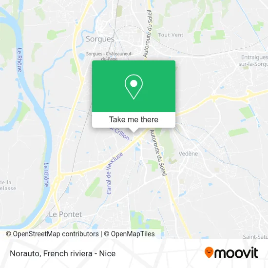 Norauto map