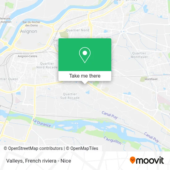 Valli map
