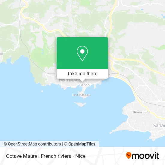 Octave Maurel map