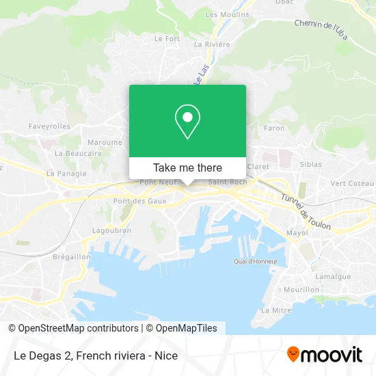 Le Degas 2 map
