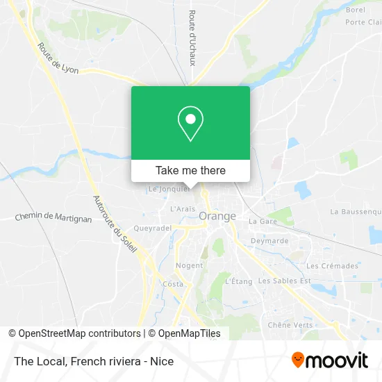 Le Local map