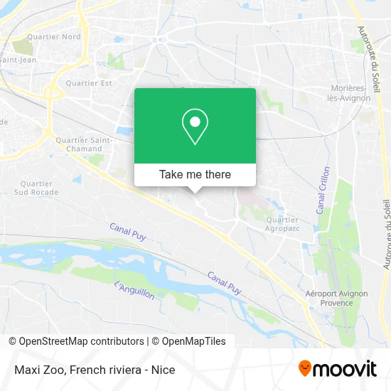 Maxi Zoo map